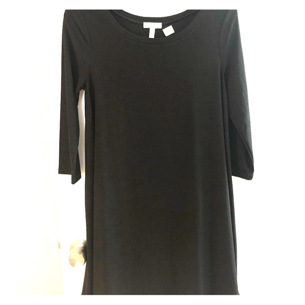 Black swing dress